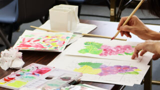 はじめての水彩画 3回目