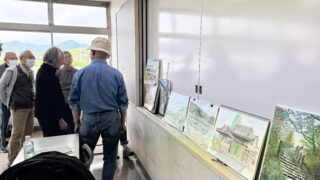 広島大学マスターズ市民講座「東広島を楽しくスケッチしよう（黒瀬町編）」が終わりました